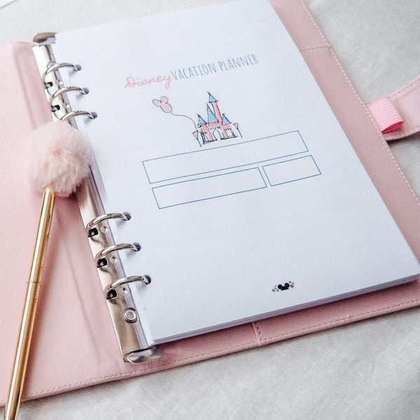 Disney World Vacation Planner DELUXE Planner Printable
