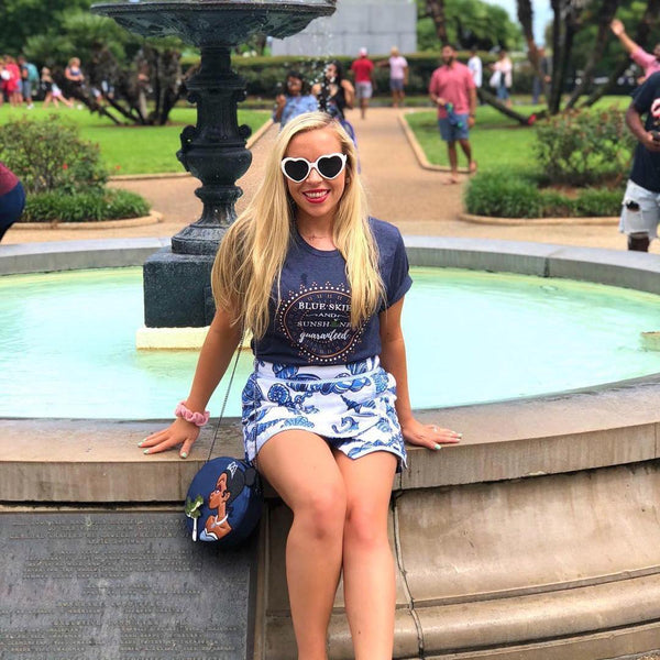 Blue Skies and Sunshine Guaranteed Disney Tiana T-Shirt The Princess and the Frog