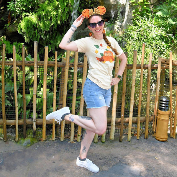 Chip and Dale Fall Pumpkin Disney Halloween Unisex t-shirt