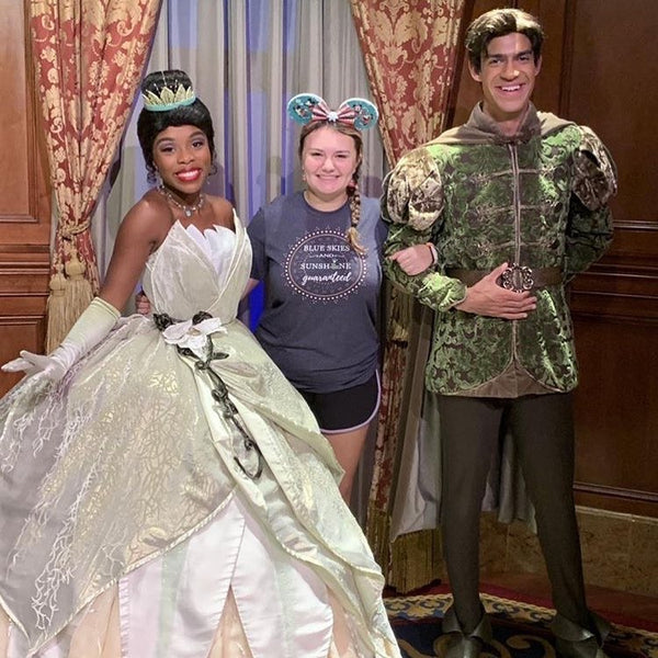 Blue Skies and Sunshine Guaranteed Disney Tiana T-Shirt The Princess and the Frog