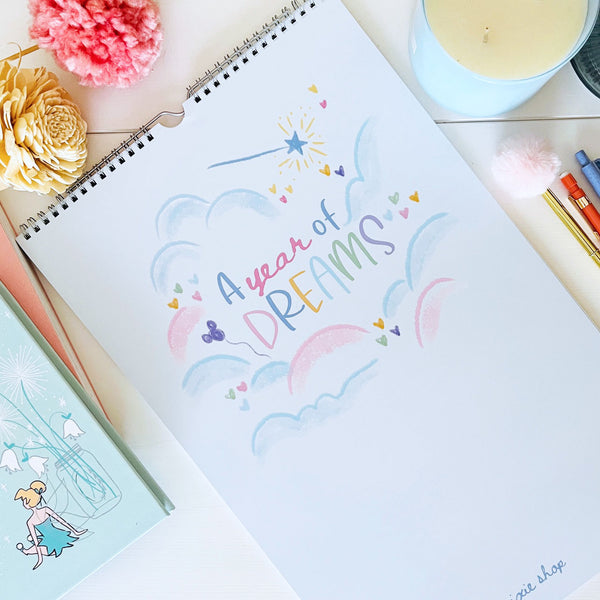 2026 Disney Inspired Illustrated Quote Wall Calendar 12 Month