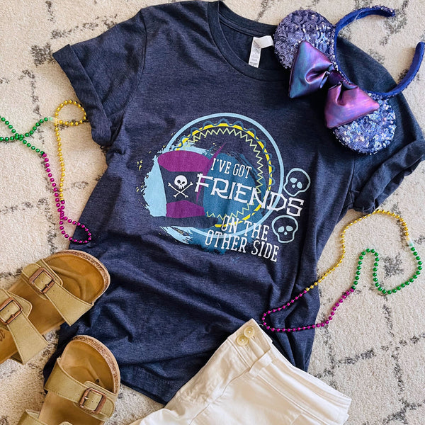 Dr Facilier T-Shirt I've Got Friends on the Other Side Princess and  the Frog Disney Villains T-Shirt