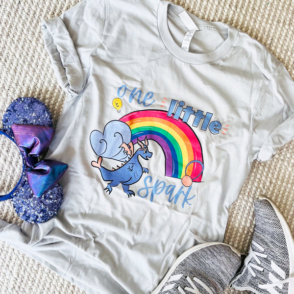 Figment Wine and Dine One little Spark runDisney Unisex t-shirt