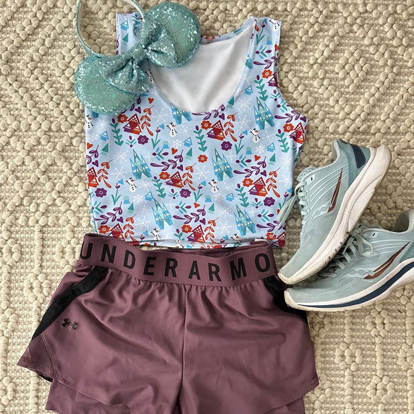 Frozen Crop Top Anna and Elsa Sisters Frozen Shirt Disney Shirt Disney Crop Top