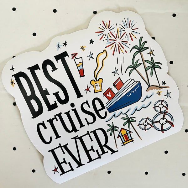 Disney Cruise Ship Magnet Best Cruise Ever Magnet