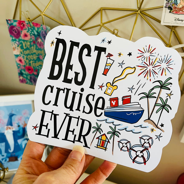 Disney Cruise Ship Magnet Best Cruise Ever Magnet