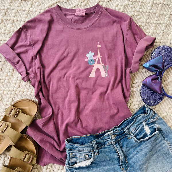 Ratatouille Epcot COMFORT COLORS Food and Wine Festival Remy Disney Shirt Men’s garment-dyed heavyweight t-shirt