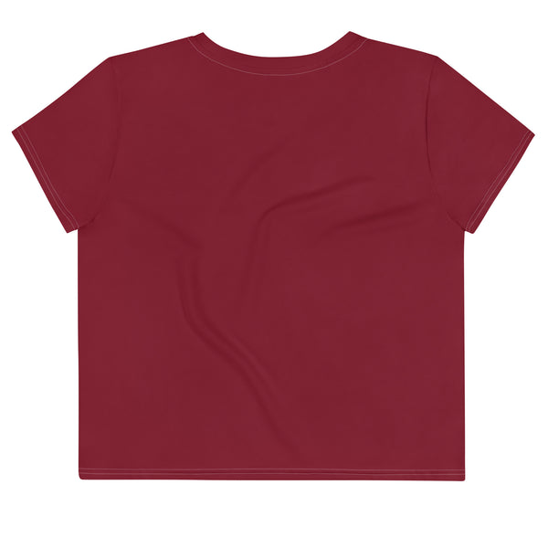 Chip and Dale Fall Pumpkin Disney Halloween All-Over Print Crop Tee