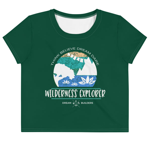 Disney Animal Kingdom Crop Walt Disney World Disney Wilderness Explorer Dream Builder Crop Tee