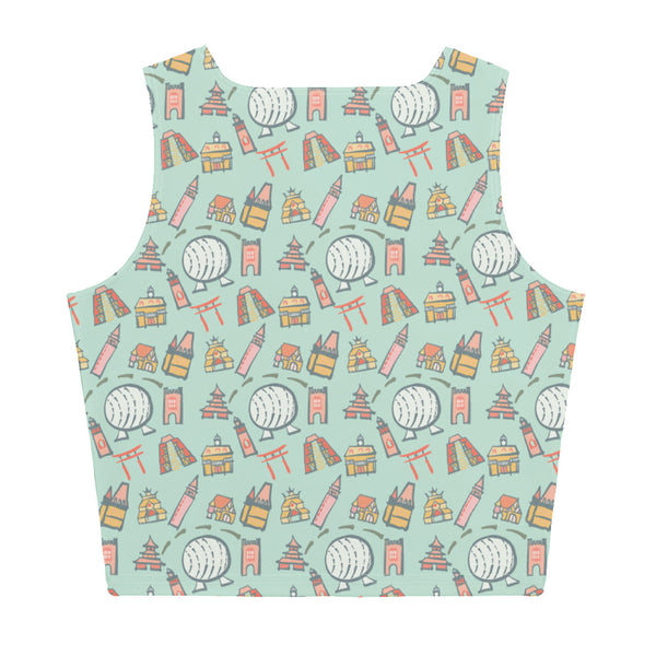 Epcot Crop Top World Showcase Epcot Outfit Disney Shirt Disney World Shirt