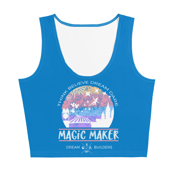 Disney Magic Kingdom Crop Walt Disney World Magic Maker Disney Dream Builders Crop Top