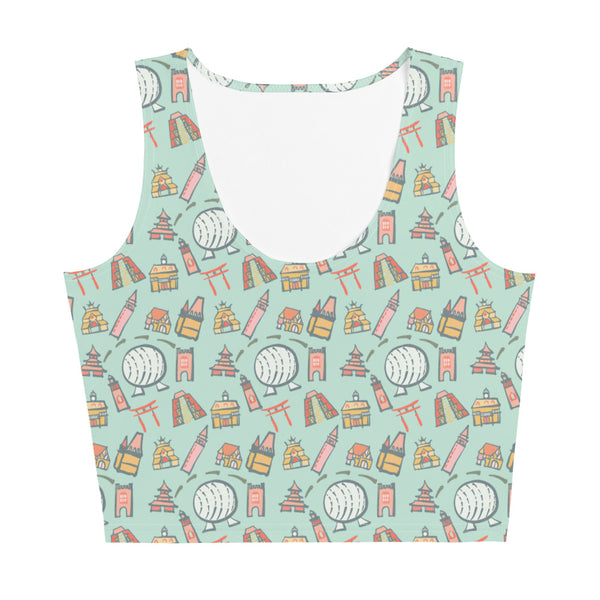 Epcot Crop Top World Showcase Epcot Outfit Disney Shirt Disney World Shirt