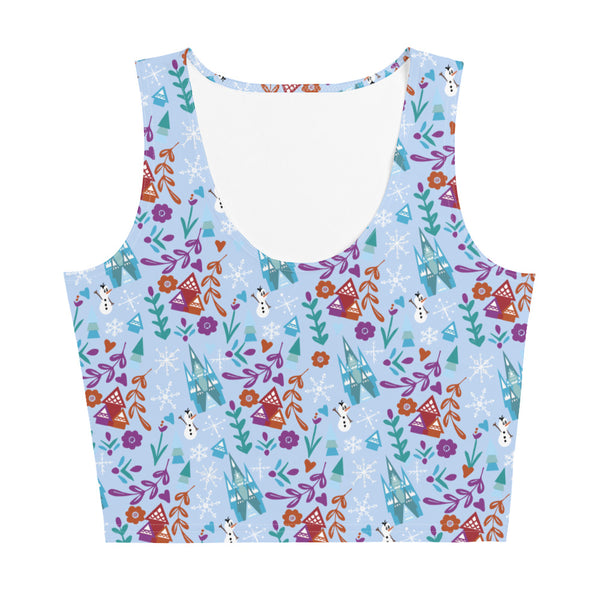 Frozen Crop Top Anna and Elsa Sisters Frozen Shirt Disney Shirt Disney Crop Top