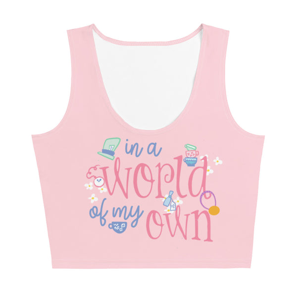 runDisney Alice in Wonderland Crop Top In a World of my Own