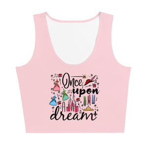 Sleeping Beauty Crop Top Once Upon a Dream Disney Shirt Princess Aurora Crop Top