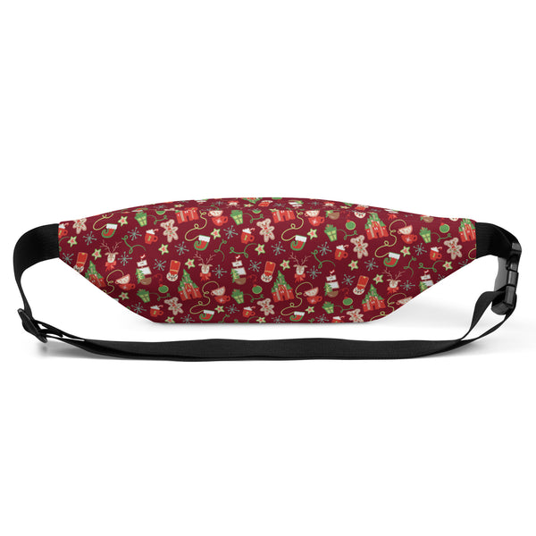 Disney Christmas Belt Bag Merriest Place on Earth Disney Parks Holiday Fanny Pack