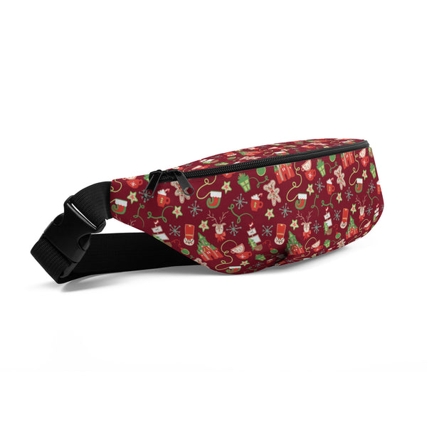 Disney Christmas Belt Bag Merriest Place on Earth Disney Parks Holiday Fanny Pack
