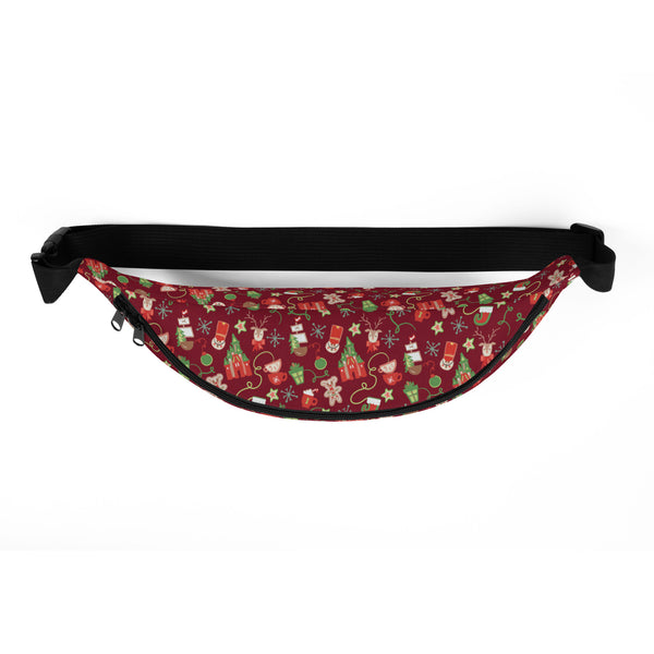 Disney Christmas Belt Bag Merriest Place on Earth Disney Parks Holiday Fanny Pack