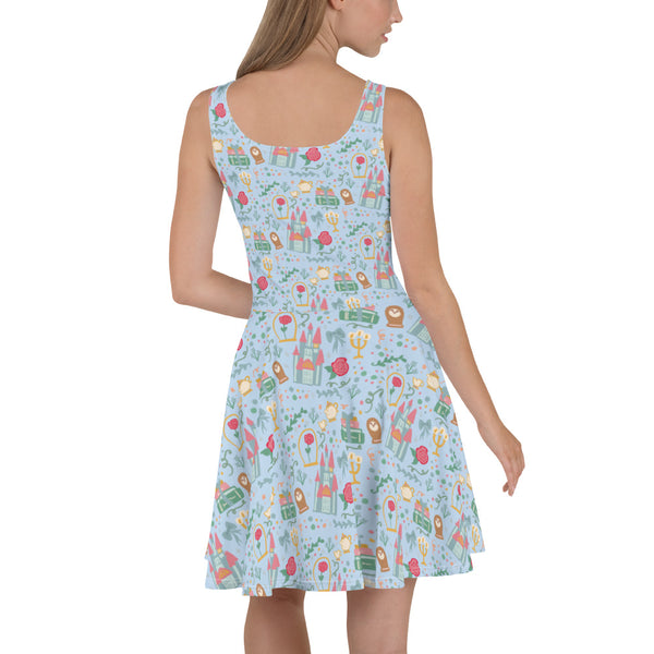 Belle Dress Beauty Within Disney Princess Beauty and the Beast Skater Dress