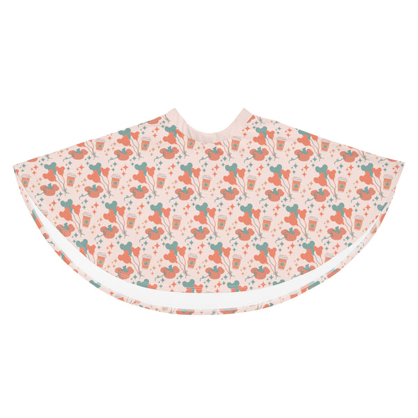 Main Street USA Fall Disney Skirt Magic Kingdom Skirt Autumn Outfit-Wisp Pink