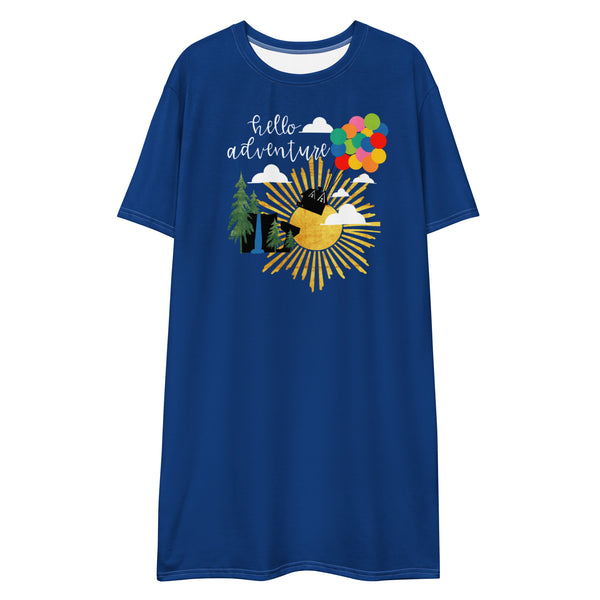 Disney Pixar Up Hello Adventure Disney Dress Pixar Disney Paradise Falls T-shirt dress
