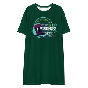 Dr Facilier T-Shirt Dress  I've Got Friends on the Other Side Princess and  the Frog Disney Villains Dress