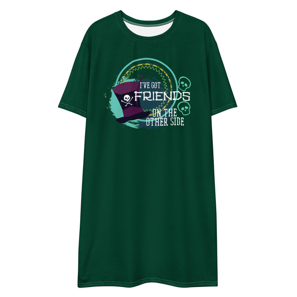 Dr Facilier T-Shirt Dress  I've Got Friends on the Other Side Princess and  the Frog Disney Villains Dress