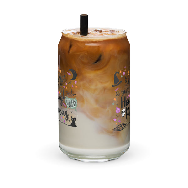 Hocus Pocus Disney Halloween Iced Coffee Can-shaped glass