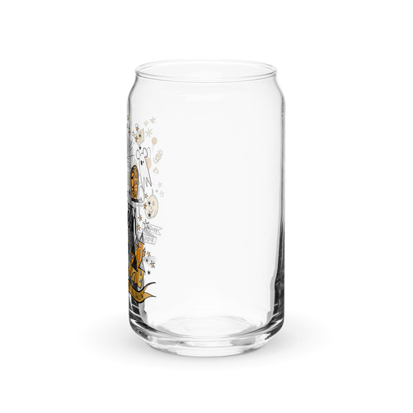 Disney Halloween Party Iced Coffee Glass Disney Not So Scary Halloween Magic Kingdom Can-shaped glass