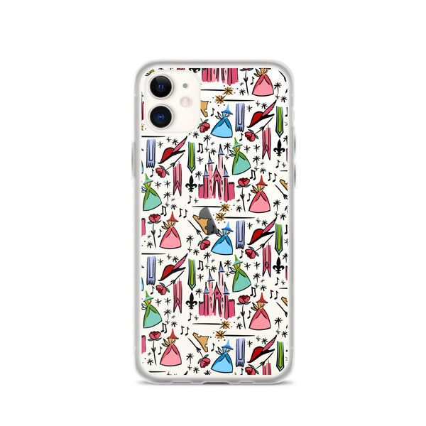 Sleeping Beauty iPhone Case Princess Aurora Good Fairies Castle Disney iPhone Case