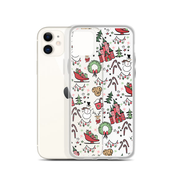 Disney Christmas Party iPhone Case Disney Phone Case Christmas Phone Case