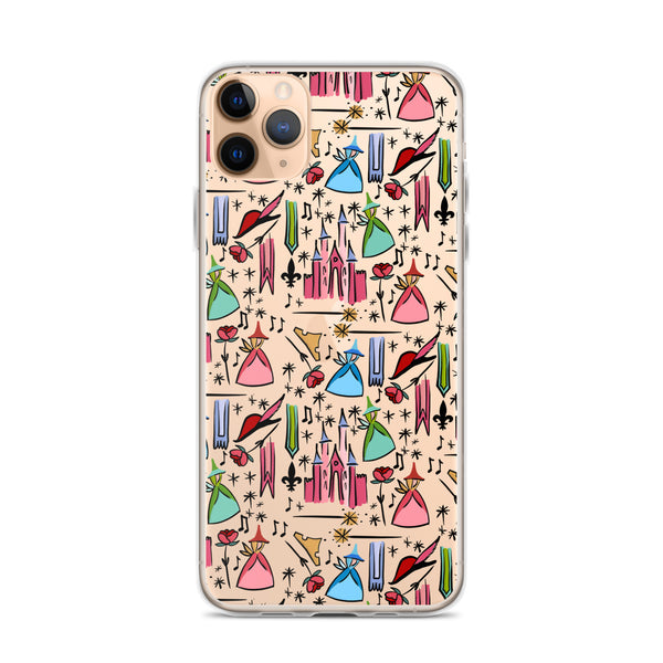 Sleeping Beauty iPhone Case Princess Aurora Good Fairies Castle Disney iPhone Case