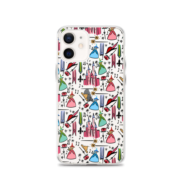 Sleeping Beauty iPhone Case Princess Aurora Good Fairies Castle Disney iPhone Case