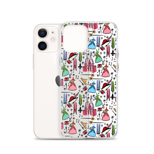 Sleeping Beauty iPhone Case Princess Aurora Good Fairies Castle Disney iPhone Case