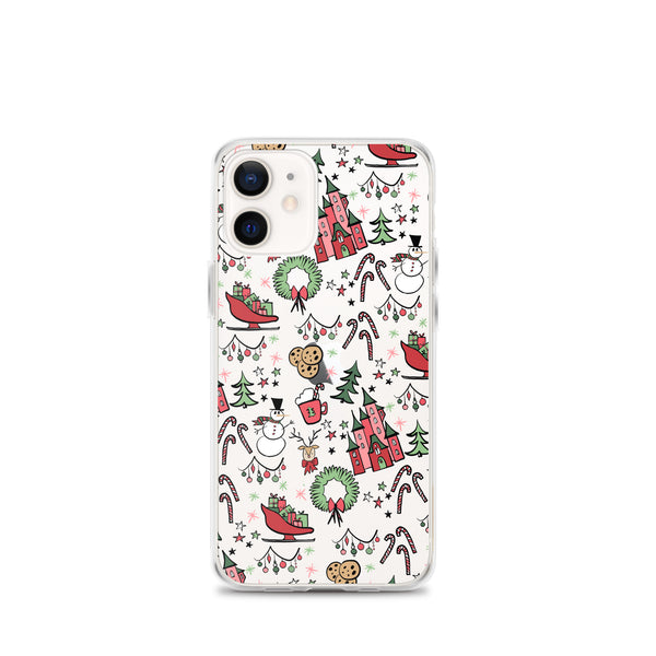 Disney Christmas Party iPhone Case Disney Phone Case Christmas Phone Case