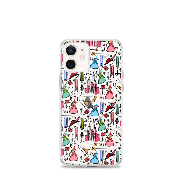 Sleeping Beauty iPhone Case Princess Aurora Good Fairies Castle Disney iPhone Case