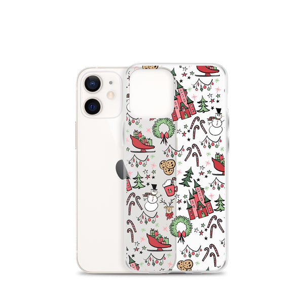 Disney Christmas Party iPhone Case Disney Phone Case Christmas Phone Case