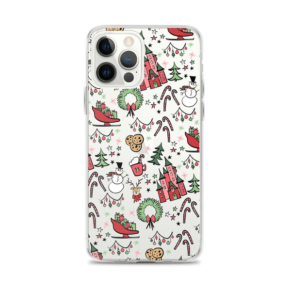 Disney Christmas Party iPhone Case Disney Phone Case Christmas Phone Case