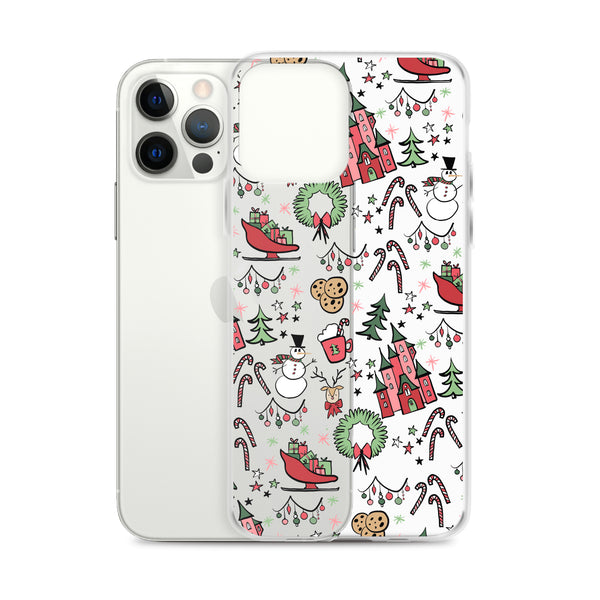 Disney Christmas Party iPhone Case Disney Phone Case Christmas Phone Case