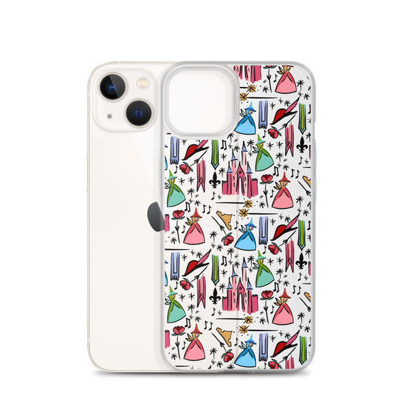 Sleeping Beauty iPhone Case Princess Aurora Good Fairies Castle Disney iPhone Case