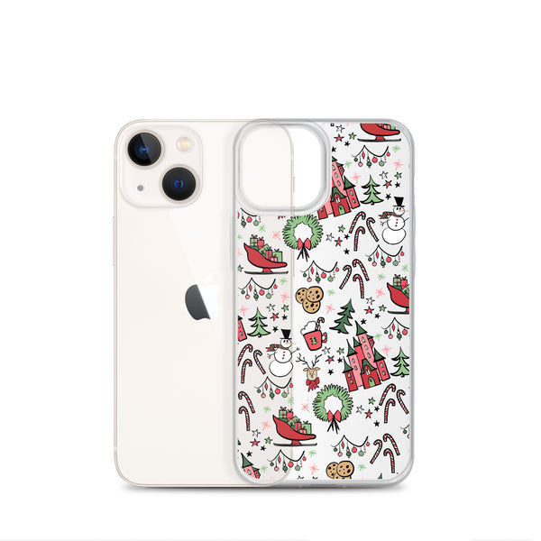 Disney Christmas Party iPhone Case Disney Phone Case Christmas Phone Case