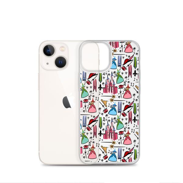 Sleeping Beauty iPhone Case Princess Aurora Good Fairies Castle Disney iPhone Case