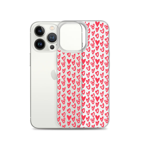 Hearts and Mickeys iPhone Case Valentines Day Disney Love Phone Case Disney iPhone