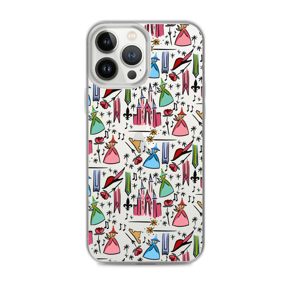 Sleeping Beauty iPhone Case Princess Aurora Good Fairies Castle Disney iPhone Case