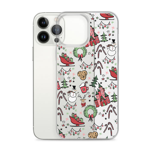 Disney Christmas Party iPhone Case Disney Phone Case Christmas Phone Case