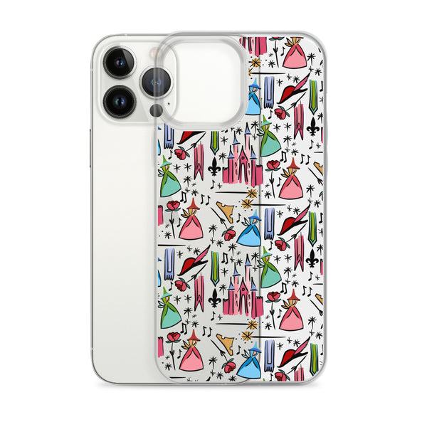 Sleeping Beauty iPhone Case Princess Aurora Good Fairies Castle Disney iPhone Case