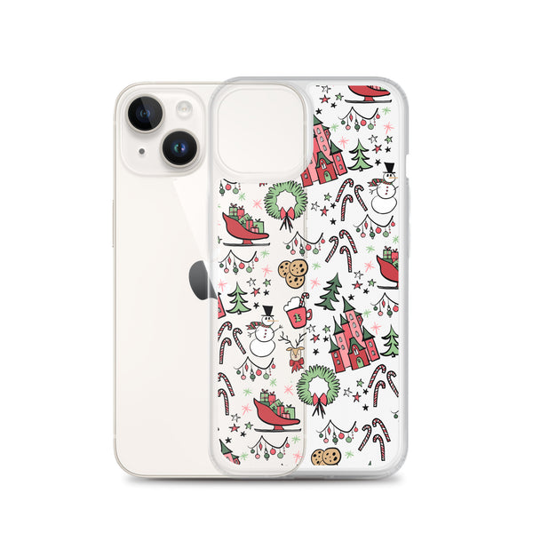 Disney Christmas Party iPhone Case Disney Phone Case Christmas Phone Case