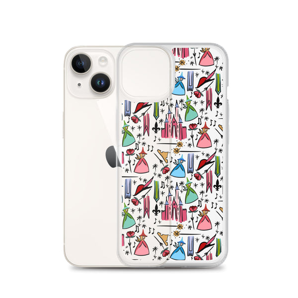 Sleeping Beauty iPhone Case Princess Aurora Good Fairies Castle Disney iPhone Case