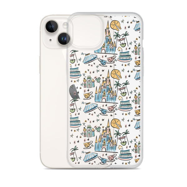 Disney Best Day Ever Disney iPhone Case Disney Parks Phone Case Castle Teacups Small World iPhone Case