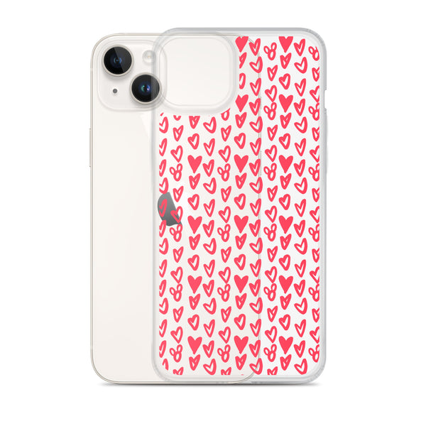 Hearts and Mickeys iPhone Case Valentines Day Disney Love Phone Case Disney iPhone